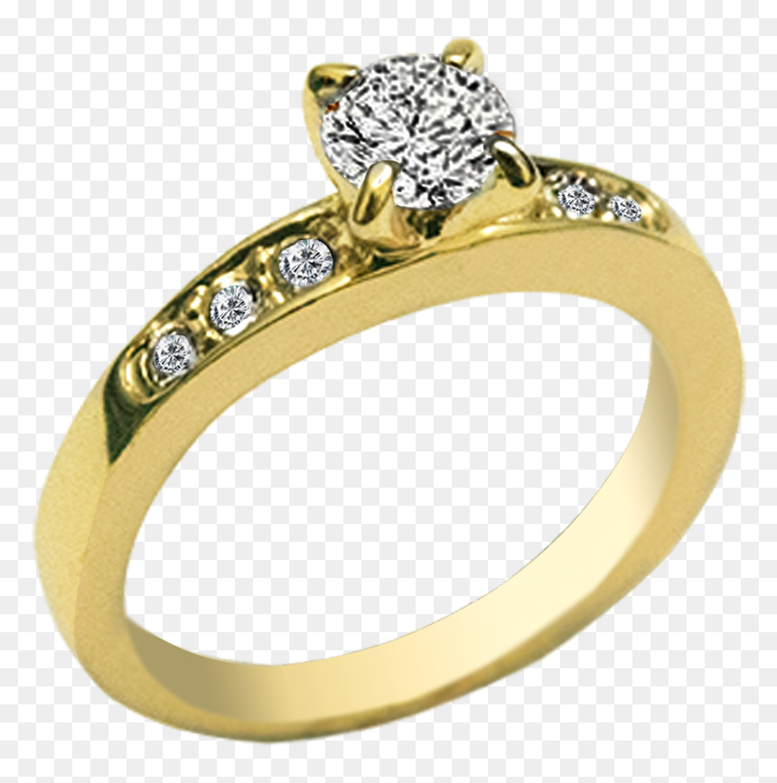 Anillo De Compromiso Ljsc59 - Engagement Ring, HD Png Download - anillo png