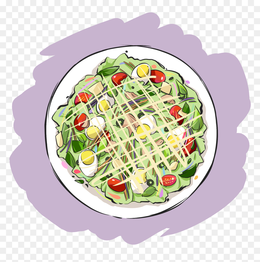 Ensalada Verduras Huevos Png Y Psd, Transparent Png - ensalada png