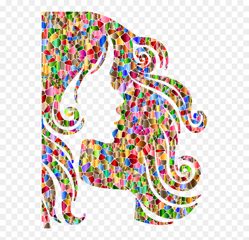 Art,line,tile - Mosaic Silhouette, HD Png Download - tile.png