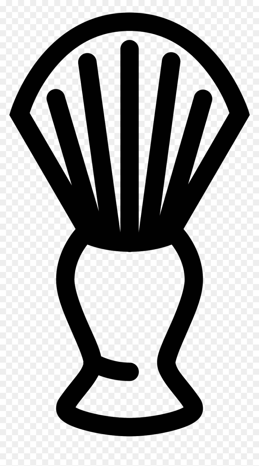 Image Royalty Free Stock Brush Icon Free Download Png - Icon Barber Shop Png, Transparent Png - biberon png