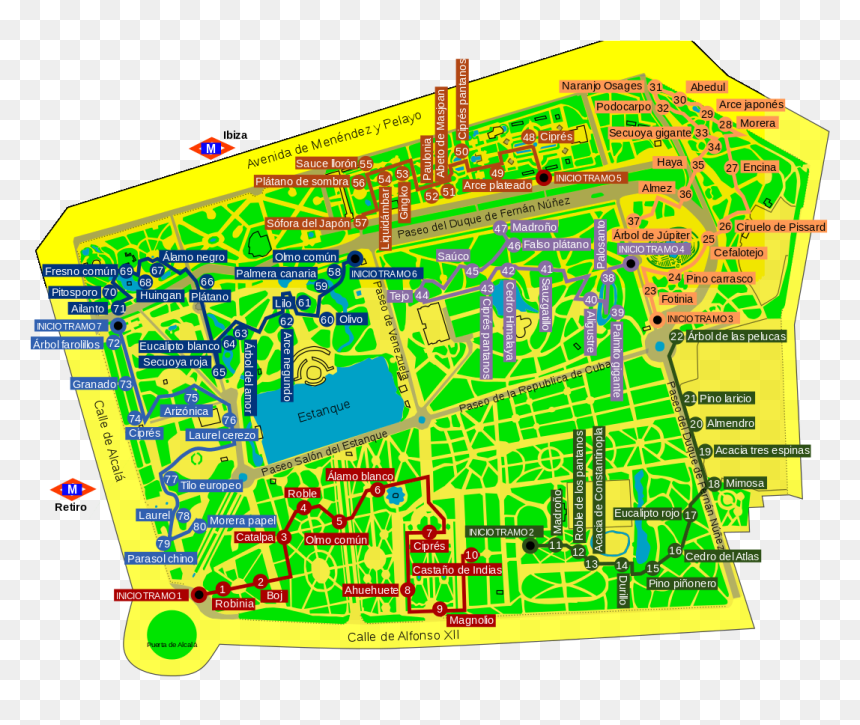 Parque Del Buen Retiro, HD Png Download - pelucas png