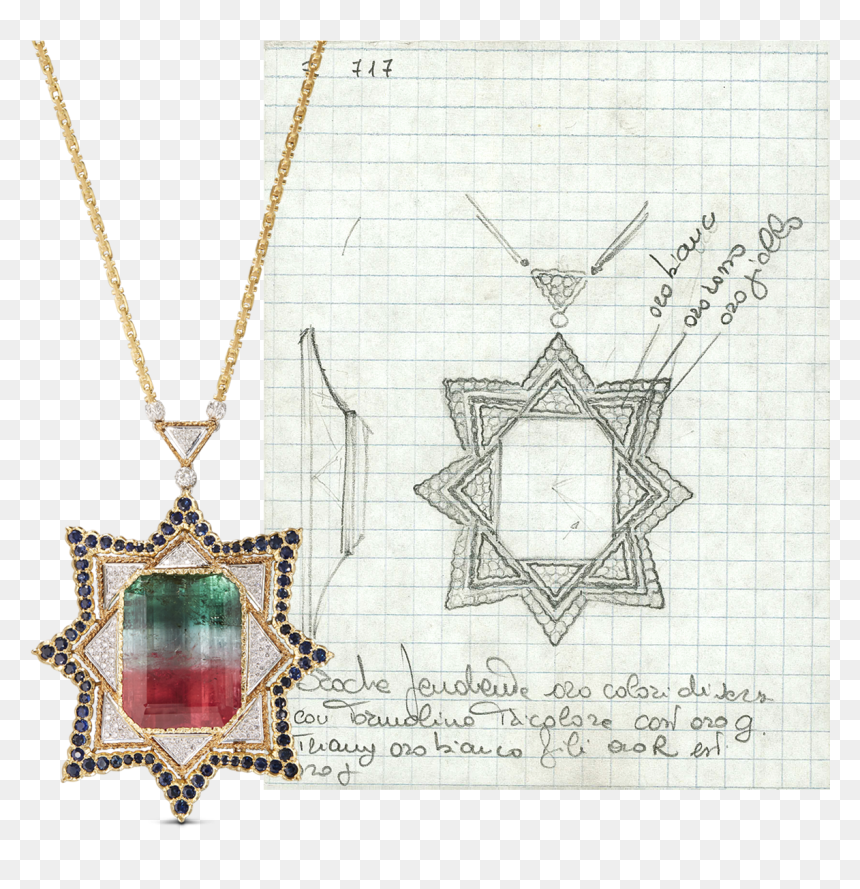 “tricolour” Brooch/pendant - Locket, HD Png Download - banco png