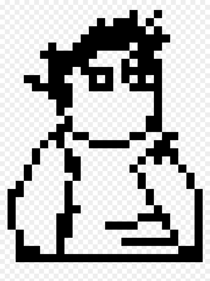 Pixel Super Mario Star, HD Png Download - drunk guy png