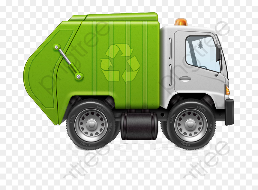 Transparent Dump Trucks Clipart - Caminhao De Lixo Png, Png Download - camion png