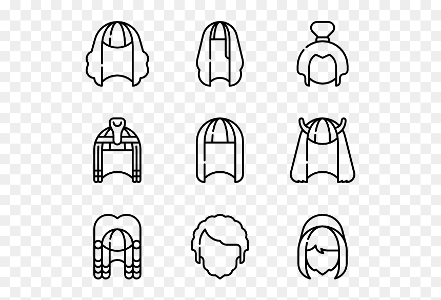 Sports Black And White Png, Transparent Png - pelucas png