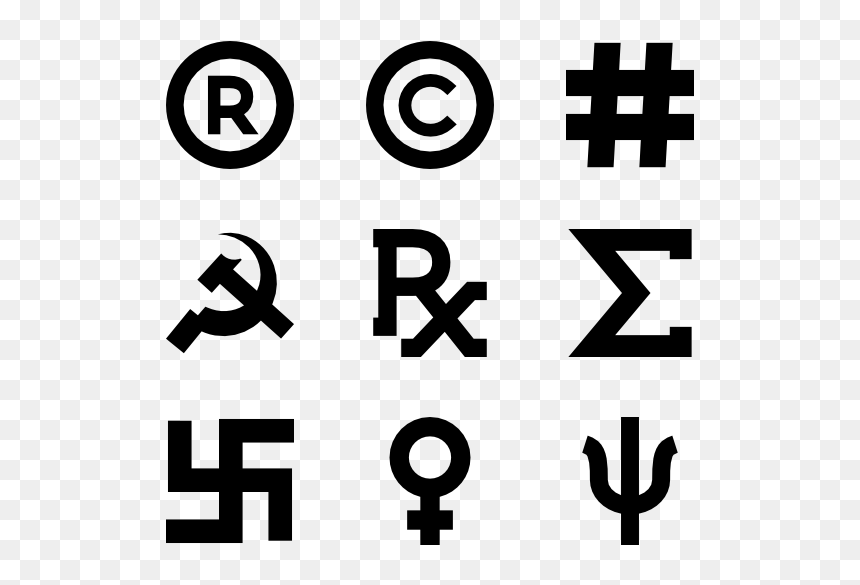 Icon Vector Png, Transparent Png - black shapes png