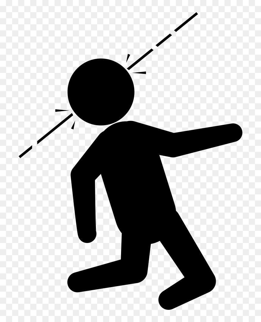 Silhouette Person Drawing Computer Icons - Disparos En La Cabeza Animados, HD Png Download - drunk guy png