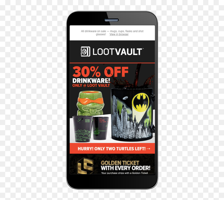 Features Image - Mobile Phone, HD Png Download - lootcrate png