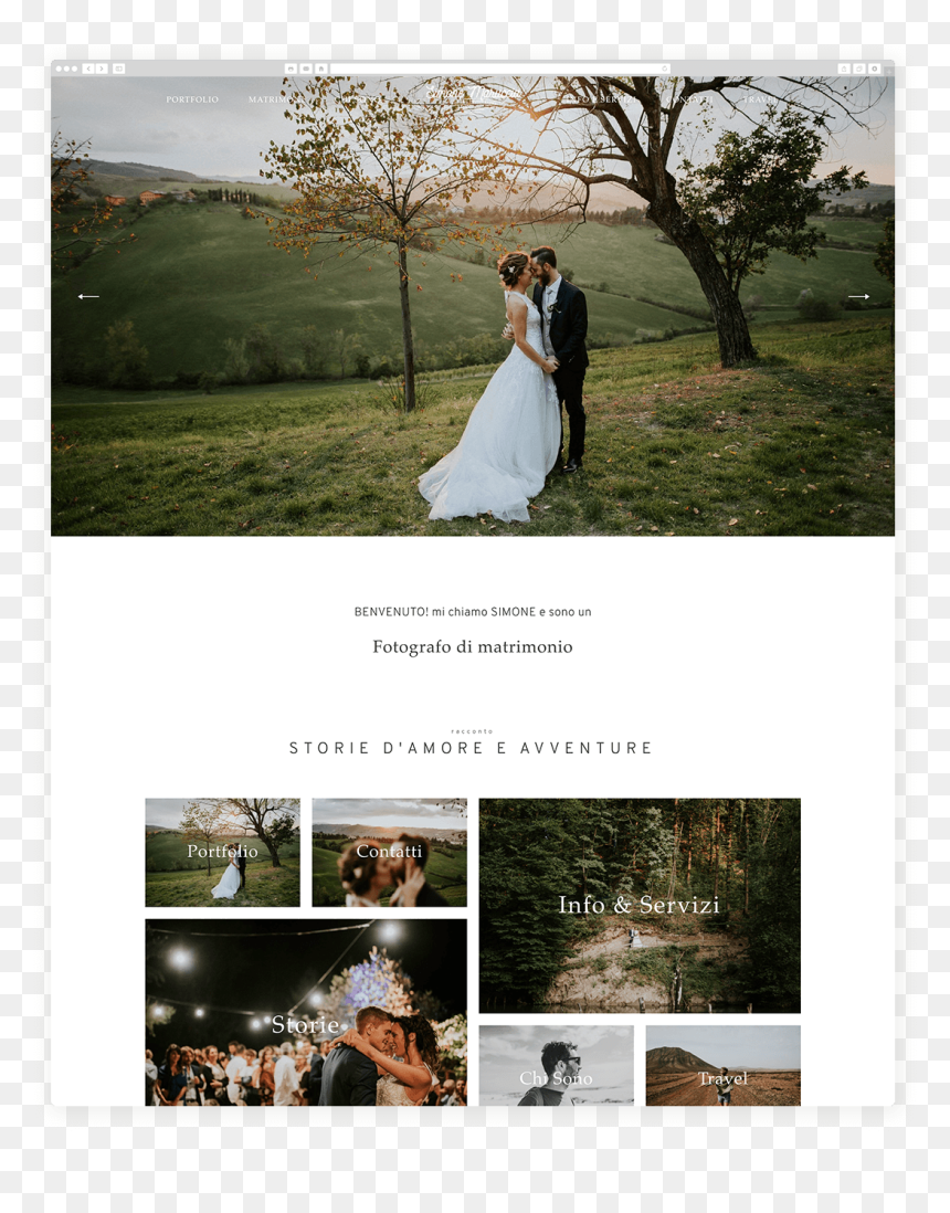 15 Amazing Photography Website Built With Fiji Theme, - Wedding Photography Website Examples, HD Png Download - fotografo png