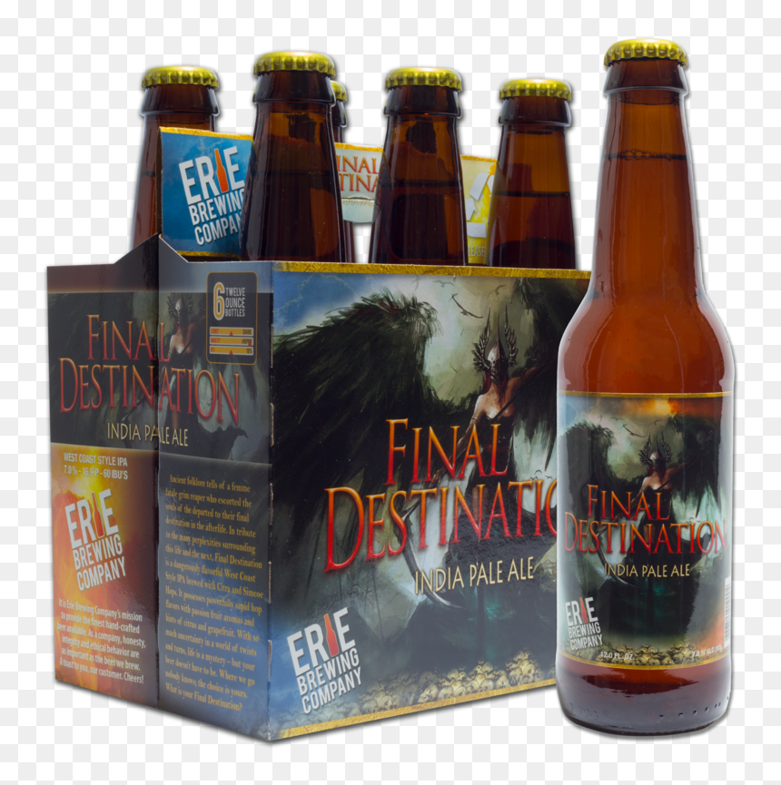 Final Destination Bottles - Erie Final Destination Ipa, HD Png Download - final destination png