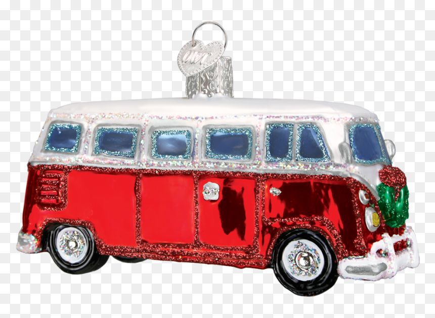 Vw Bus Christmas Ornament, HD Png Download - hippie van png