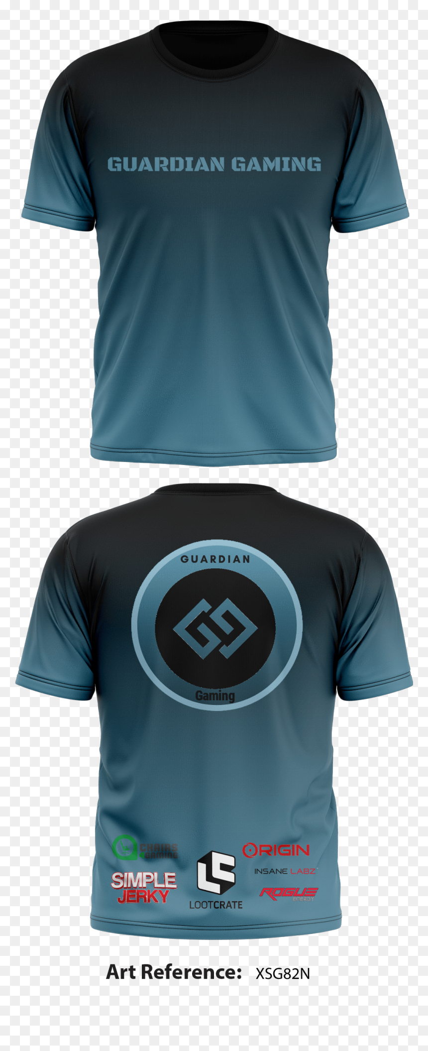 Guardian Gaming Men"s Short Sleeve Performance Shirt - Shirt, HD Png Download - lootcrate png