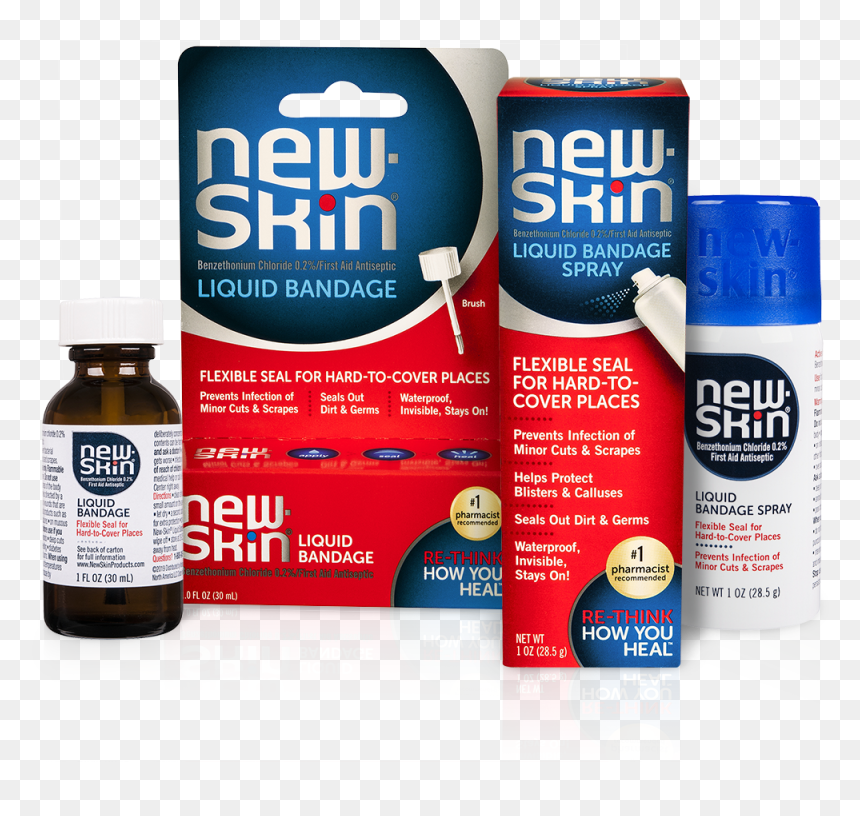 New Skin Liquid Bandage, HD Png Download - coupon cut out png