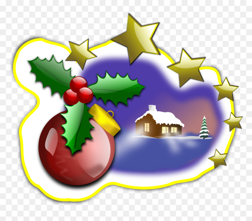 Computer Wallpaper,plant,flower - Christmas Scene, HD Png Download - christmas wallpaper png
