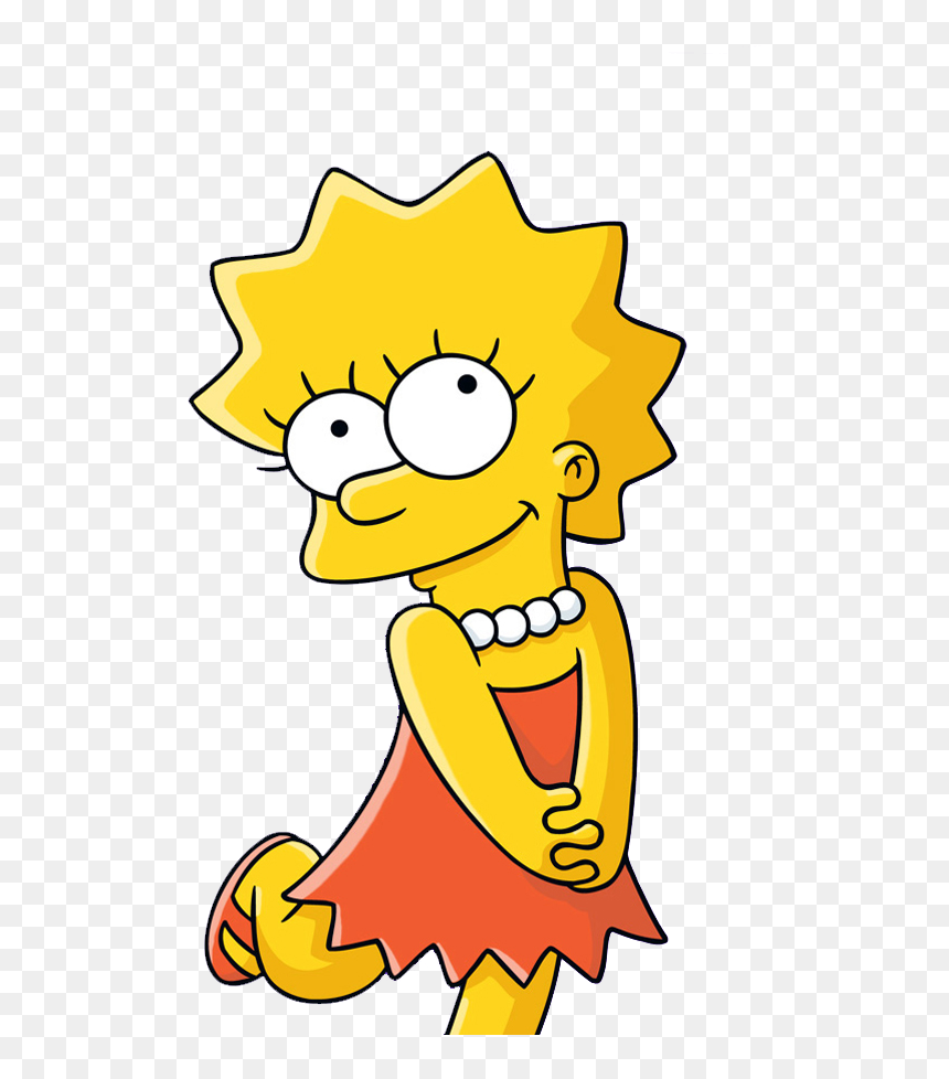 Lisa Simpson, HD Png Download - los simpson png