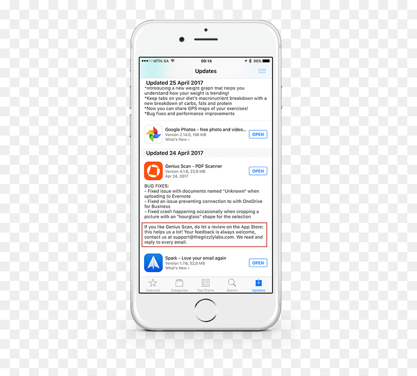 App Review In Description - Iphone, HD Png Download - review us on google png