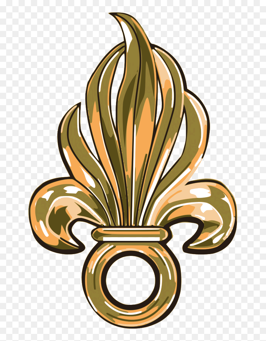 French Foreign Legion Grenade, HD Png Download - grenades png