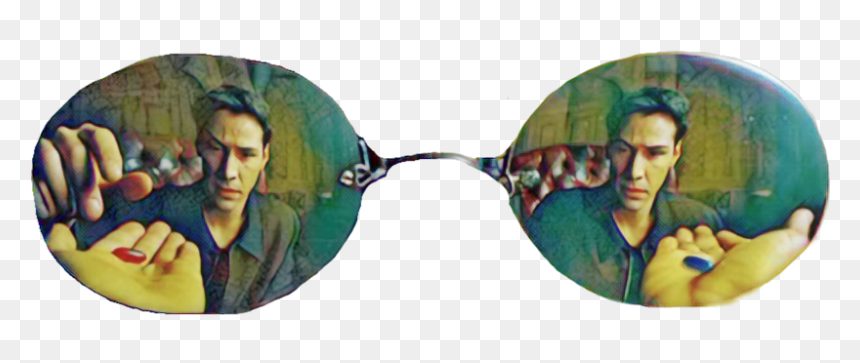 @picsart - Red Pill Blue Pill, HD Png Download - neo matrix png