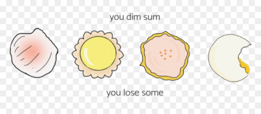 Text,yellow,circle - You Dim Sum You Lose Sum, HD Png Download - you lose png