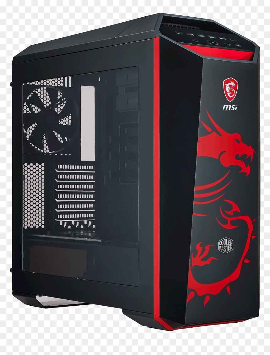 Cooler Master Msi Case, HD Png Download - cooler master logo png