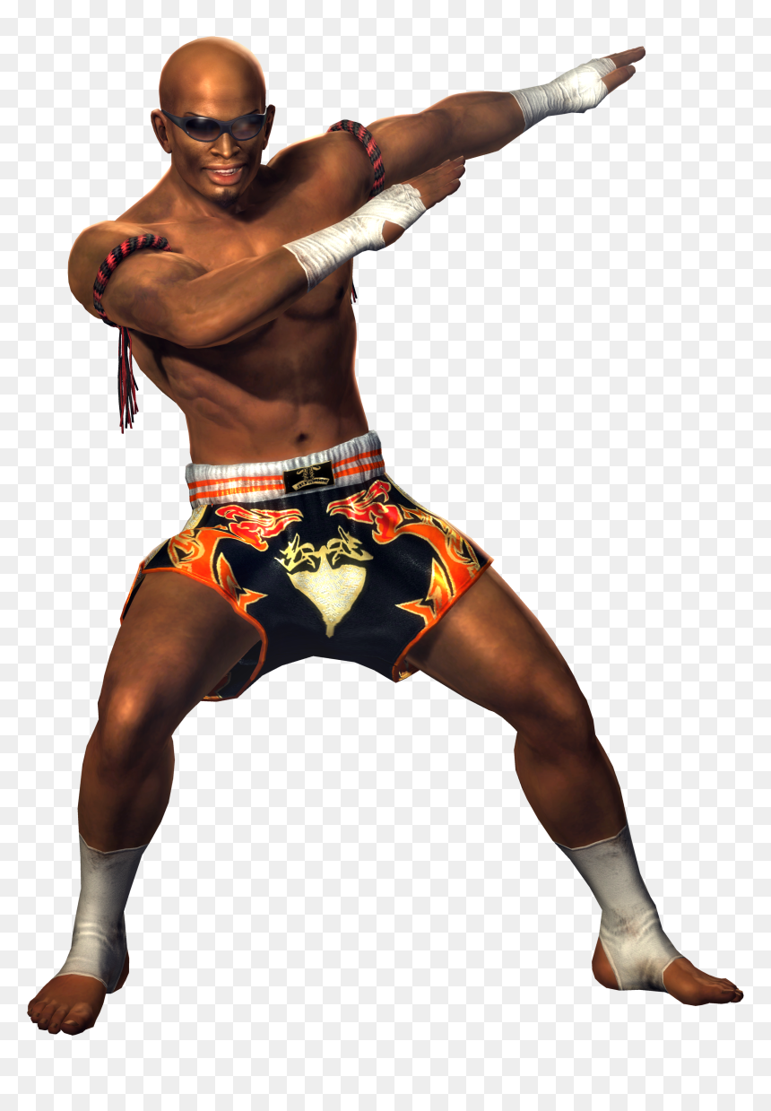 Black History Month Video Game Characters Day 15 Zack - Dead Or Alive Muay Thai, HD Png Download - dead or alive png