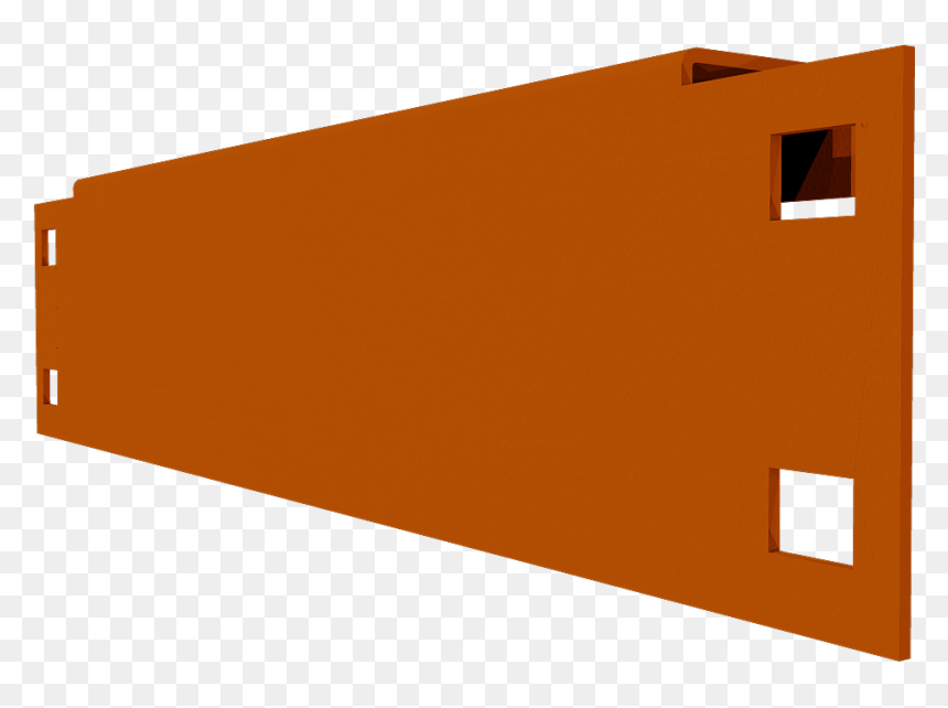 Pallet Racking Row Spacer J-style 6″ , Png Download, Transparent Png - spacer png