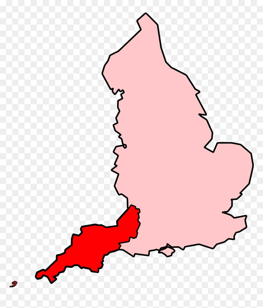 South West England Map Png , Transparent Cartoons - South West England Png, Png Download - england map png
