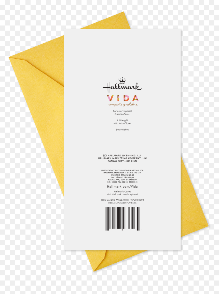 Pretty Yellow Dress Spanish-language Money Holder Quinceañera - Graphic Design, HD Png Download - comparte png