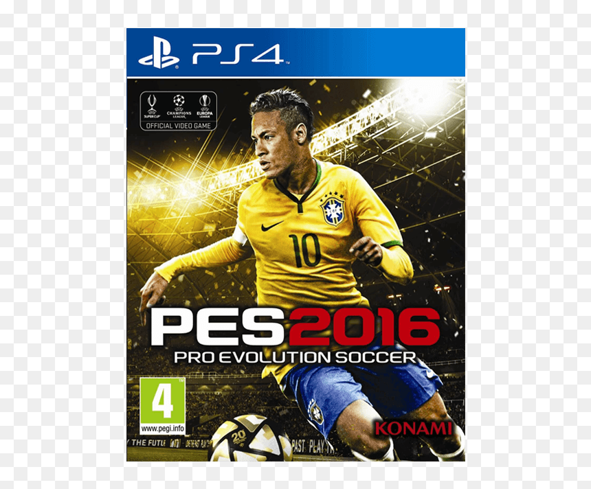 Download Pro Evolution Soccer 2017, HD Png Download - pes 2016 png