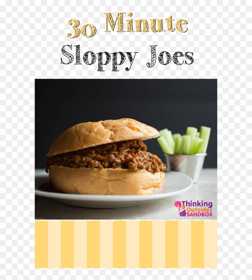 Easy Meat Recipes, Easy Delicious Recipes, Sandwich - Fast Food, HD Png Download - recipes png