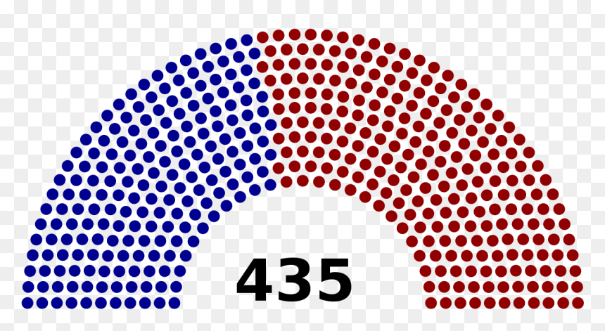 Us House Of Representatives Seats, HD Png Download - gop png