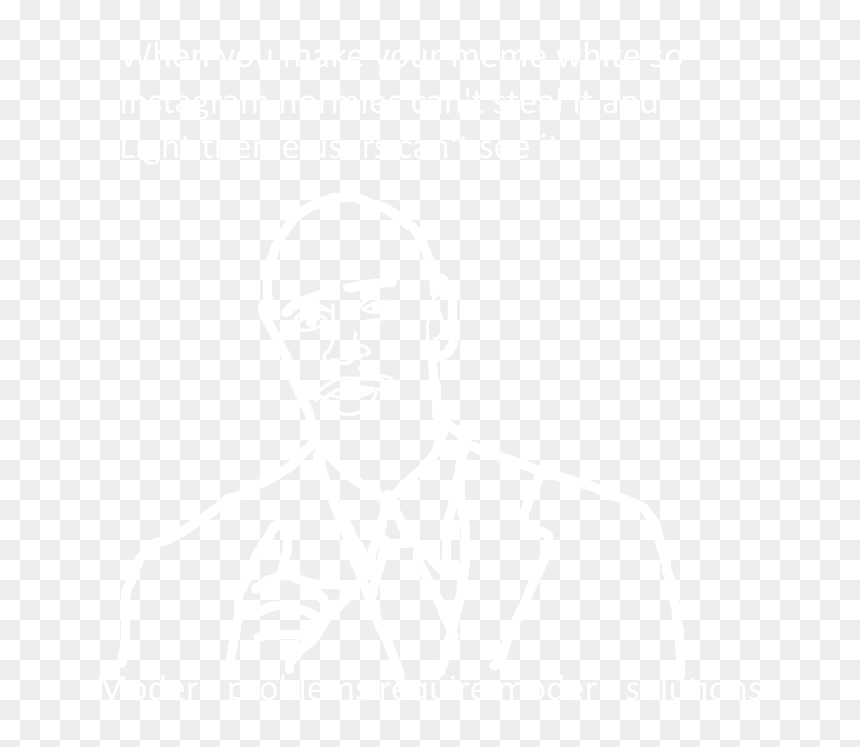 Johns Hopkins Logo White, HD Png Download - no meme png