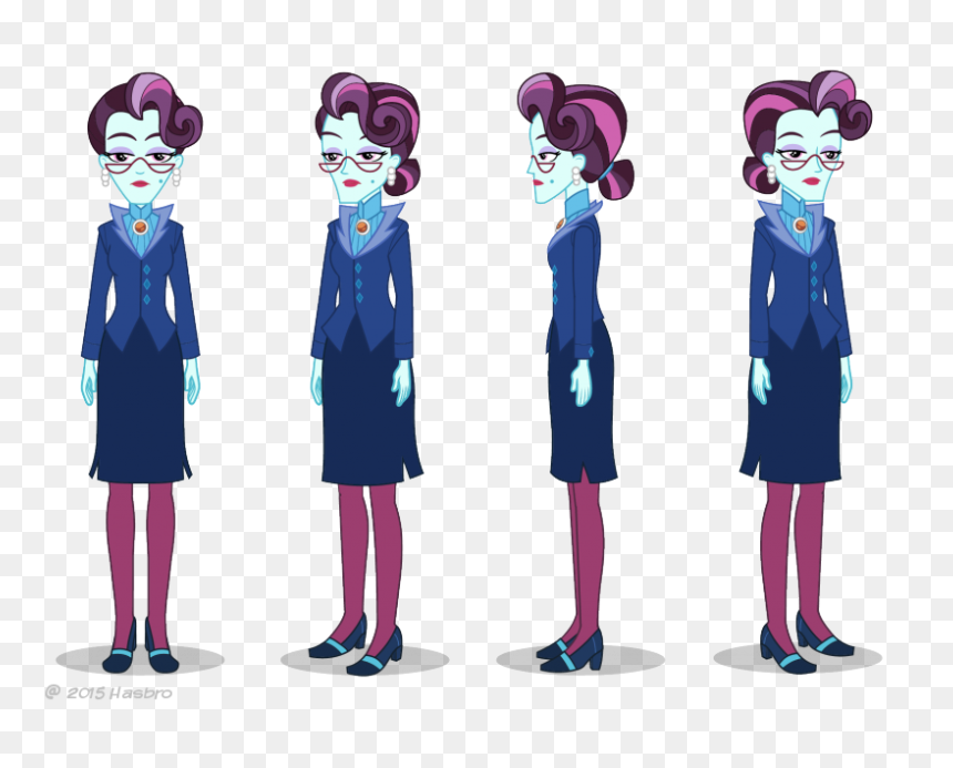 Friendship Games Principal Cinch Turnaround Art - Equestria Girl Principal Cinch, HD Png Download - cinch png