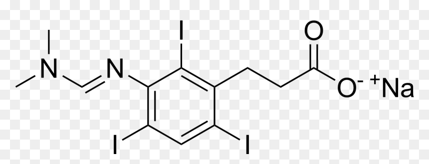Ipodate Sodium - Baclofen Molecule, HD Png Download - sodium png