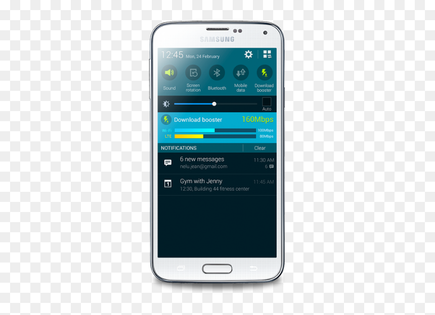 Us Carriers Conspire To Remove Galaxy S5 Download Booster, HD Png Download - galaxy s5 png