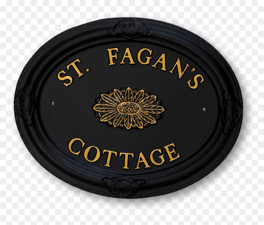 Gold Emblem House Sign - Emblem, HD Png Download - gold emblem png