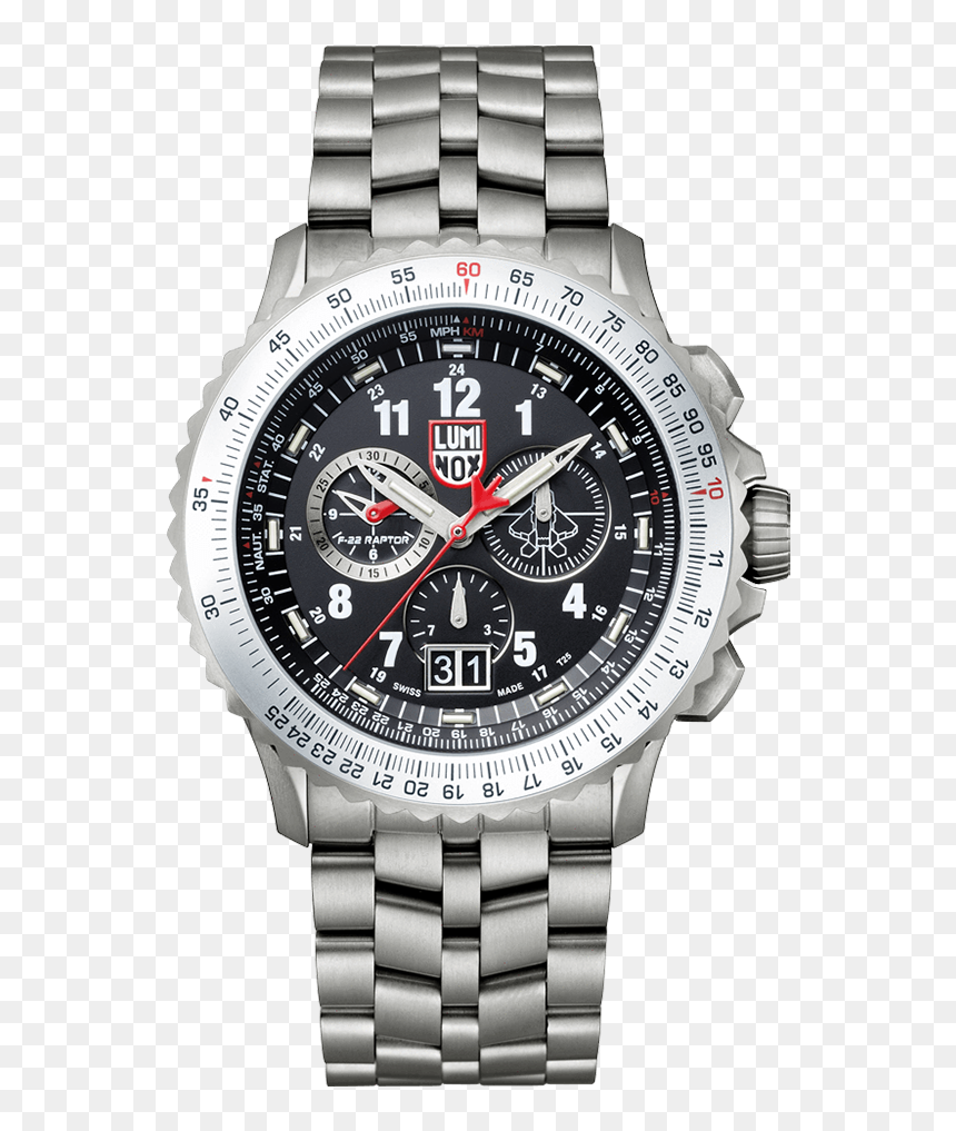 Luminox F 22 Raptor Titanium Black, HD Png Download - f22 png