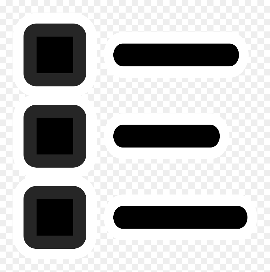 Mono Player Playlist - Taskbar Icon Png, Transparent Png - playlist png