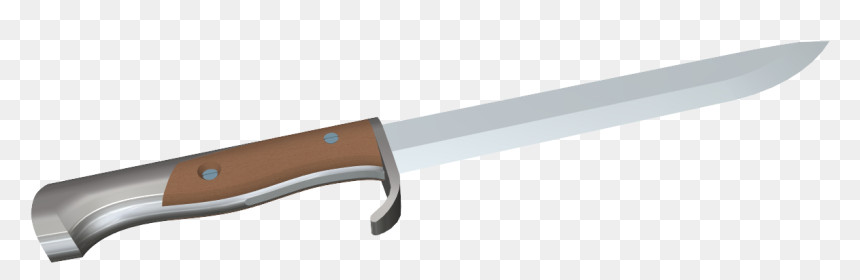 Hunting Knife, HD Png Download - bayonet png