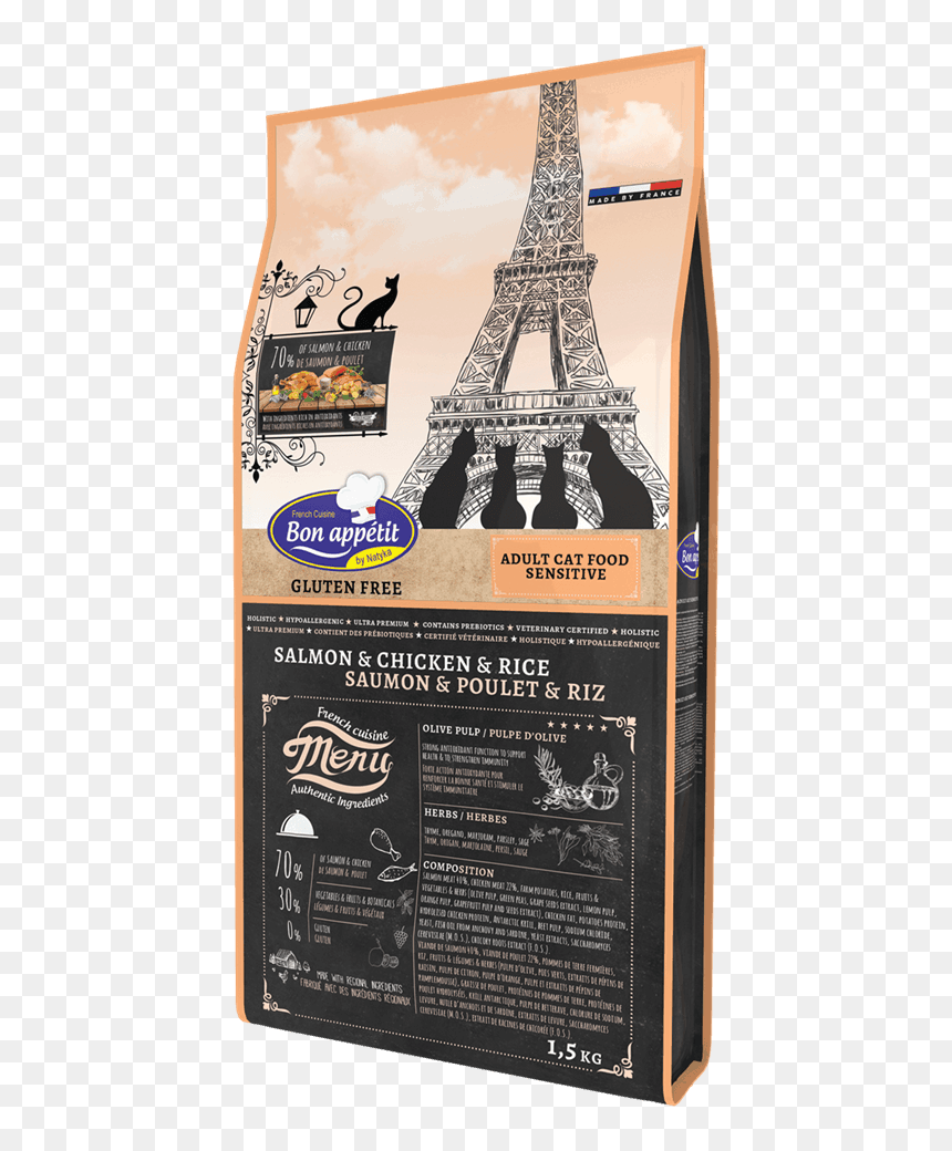 French Cat Food, HD Png Download - missile trail png