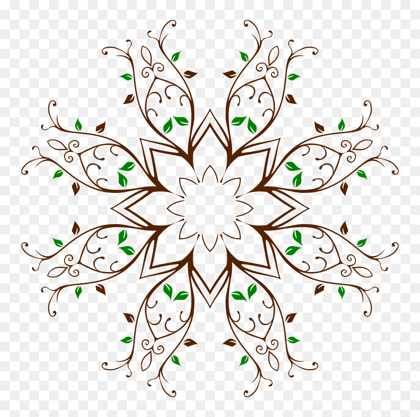 Leafy Vine Frame - Vines Leaf Clipart Png, Transparent Png - leafy face png