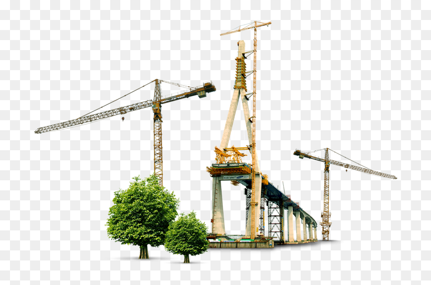 #tower Crane Png Pictures - Construction Png, Transparent Png - construction crane png