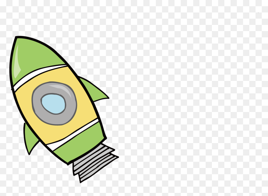 Trail Clipart Rocket - Drawn Rocket Apollo 11, HD Png Download - missile trail png