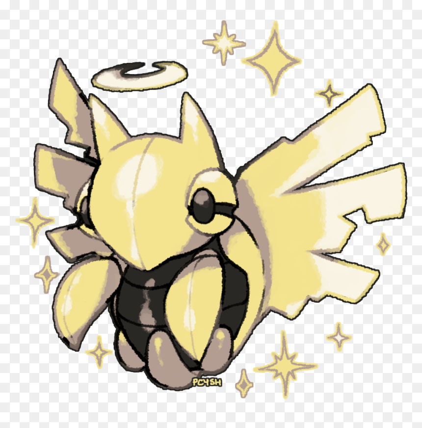 292 Large - Shiny Shedinja Fanart, HD Png Download - shedinja png