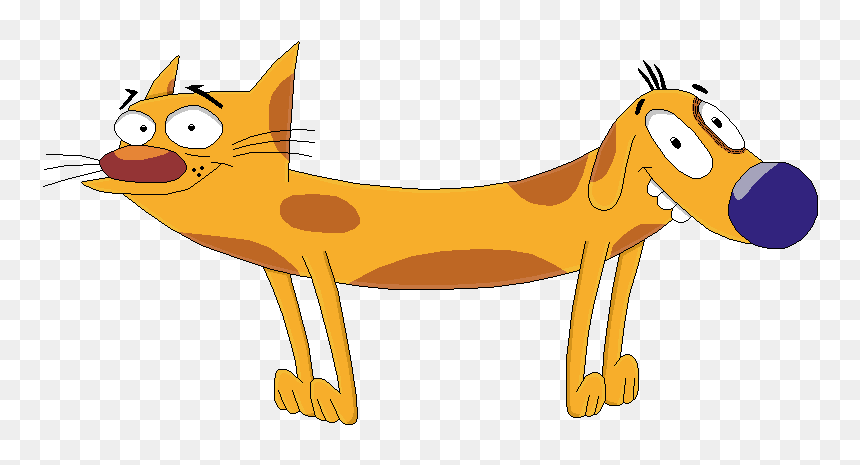 Clip Art Clip Art Freeuse - Catdog Clipart, HD Png Download - catdog png