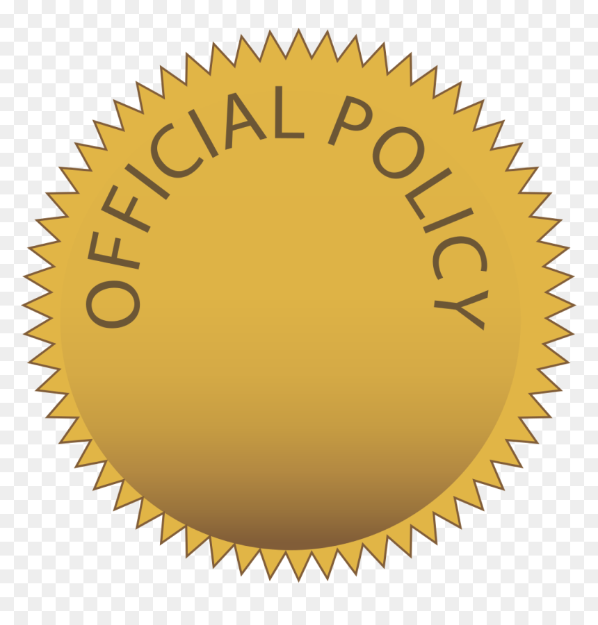 Gold Seal Policy - Gold Seal, HD Png Download - blank seal png
