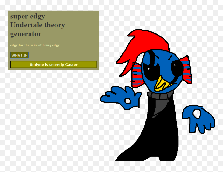 Undynetale Gaster Http - Cartoon, HD Png Download - gaster png