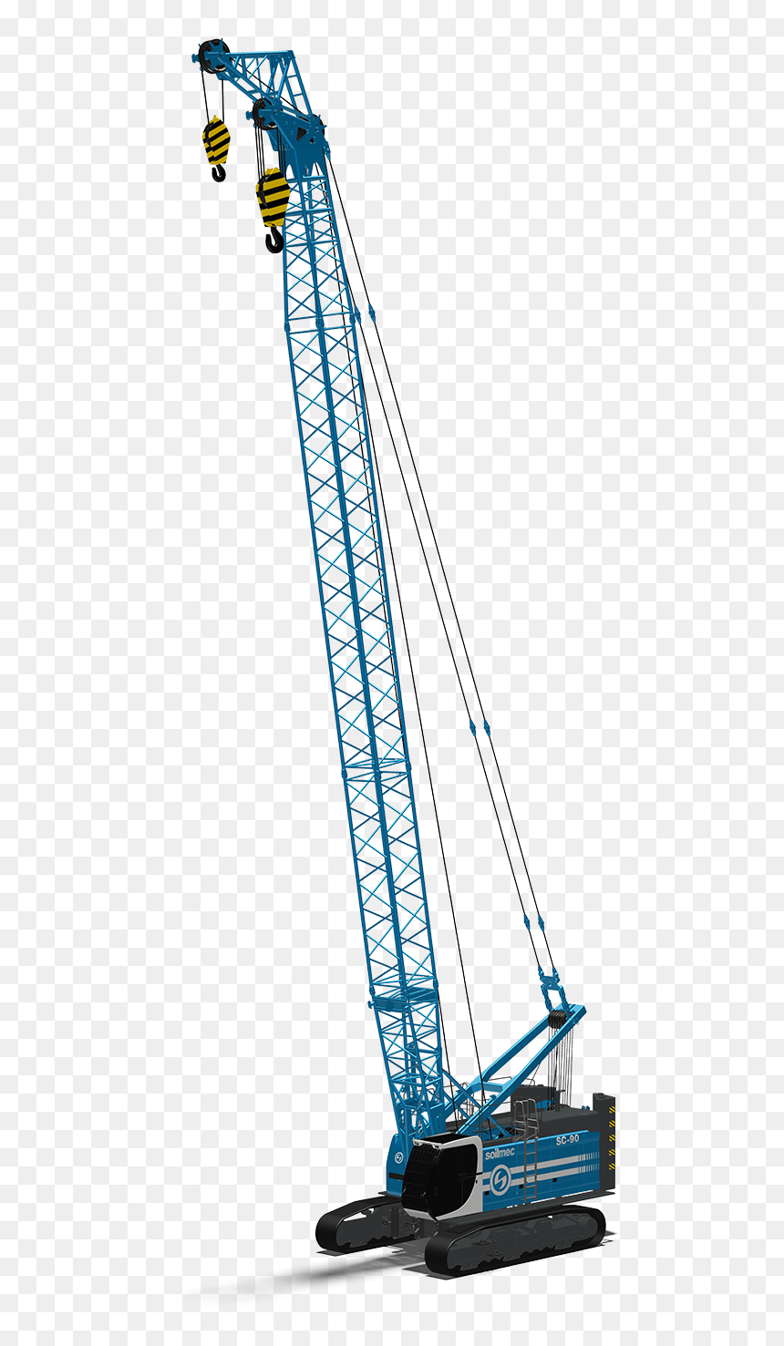 Soilmec Sc120hd, HD Png Download - construction crane png