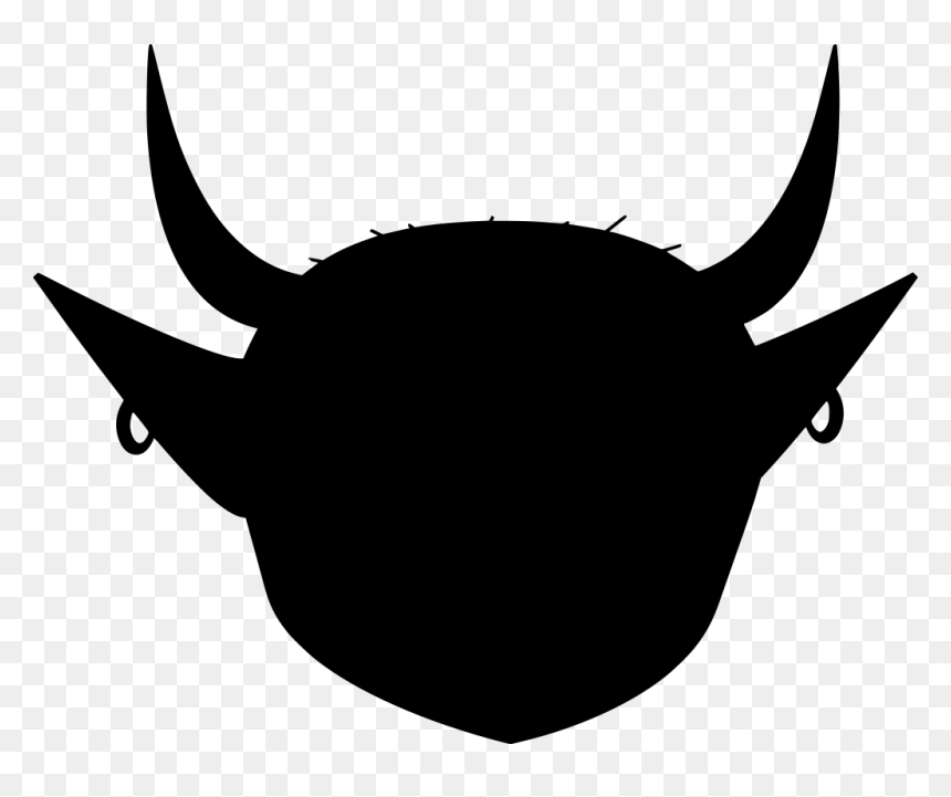 Tete De Taureau Png, Transparent Png - evil teeth png