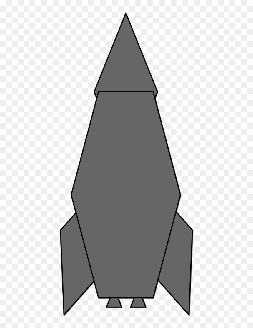 Rocket Missile Spacecraft, HD Png Download - missile trail png